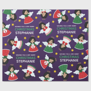Multicultural Angel Wrapping Paper