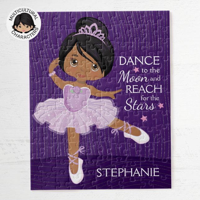 Multicultural Ballerina Jigsaw Puzzle (Creator Uploaded)