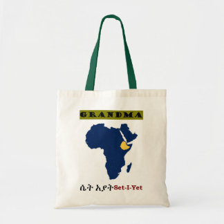 Multicultural Family Handbag--Grandma Tote Bag