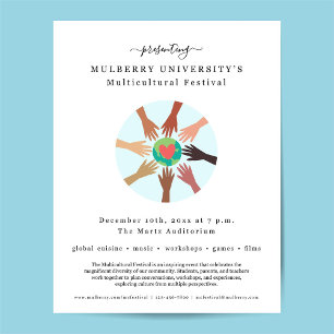 Multicultural Festival International Night Flyer