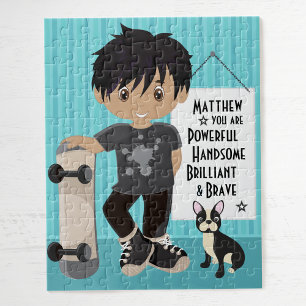 Multicultural Powerful and Brave Boy Jigsaw Puzzle