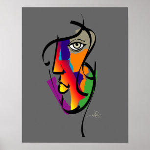 Multicultural Woman Poster