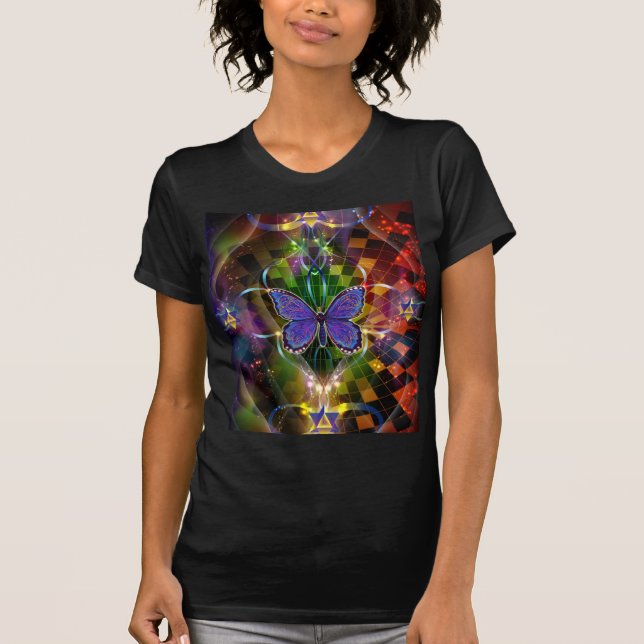 Multidimensional Transformation - Sacred Geometry T-Shirt (Front)