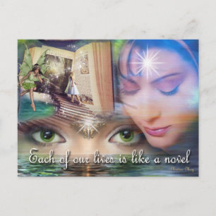 Multidimensional Worlds Postcard