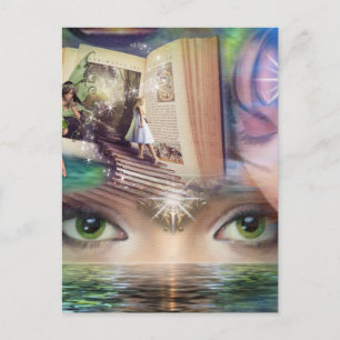 Multidimensional Worlds Postcard
