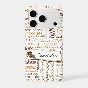 Multilingual Chocolate Typography Word Cloud
