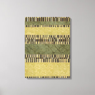 Multipatterned Panel Painting Canvas Print