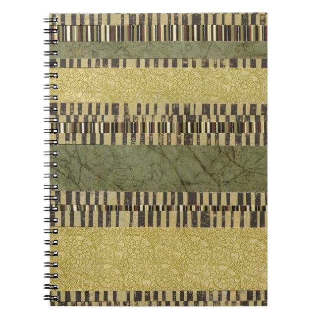 Multipatterned Panel Painting Notebook (Front)