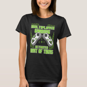 Multiplayer Gaming Aunt Of Twins Video Gamer Women T-Shirt