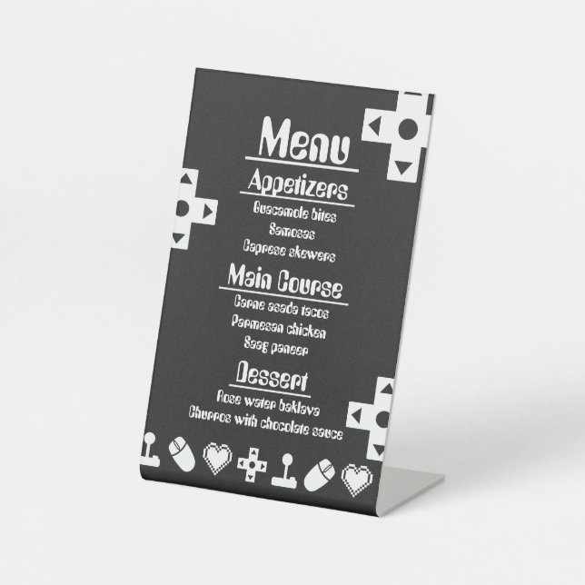 Multiplayer Mode in Black Pedestal Sign (Front)