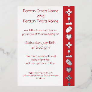 Multiplayer Mode in Cherry Foil Invitation