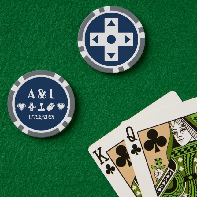 Multiplayer Mode in Navy Poker Chips (Poker Table (Double))