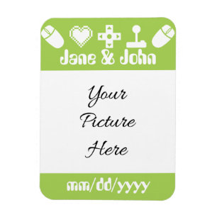 Multiplayer Mode in Peridot Save-the-Date Magnet