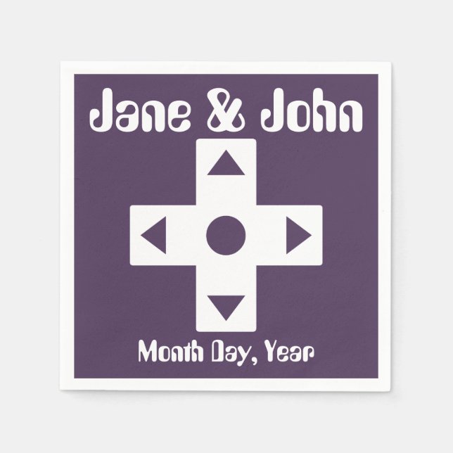 Multiplayer Mode in Purple Napkins (Front)