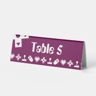 Multiplayer Mode in Wine Table Tent Sign