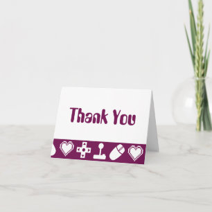 Multiplayer Mode in Wine Thank You Card