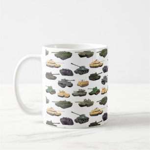 Multiple Battle Tanks Coffee Mug