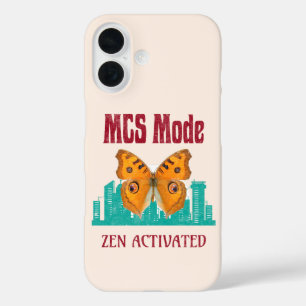 Multiple Chemical Sensitivity Awareness MCS Mode iPhone 16 Case