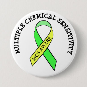 Multiple Chemical Sensitivity Disorder MCSD Button