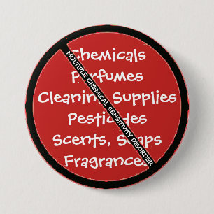 Multiple Chemical Sensitivity Disorder MCSD Button