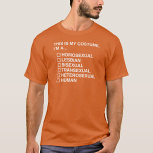 MULTIPLE CHOICE HUMAN HALLOWEEN COSTUME T-Shirt