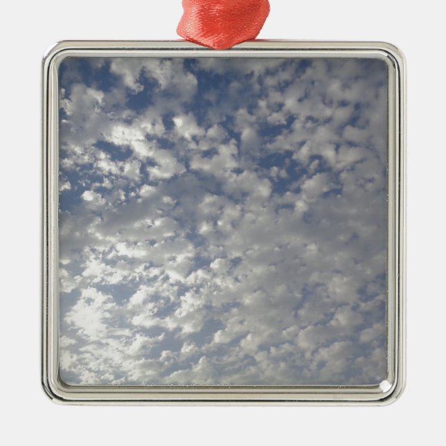 Multiple Clouds, Sky View Metal Tree Decoration (Front)
