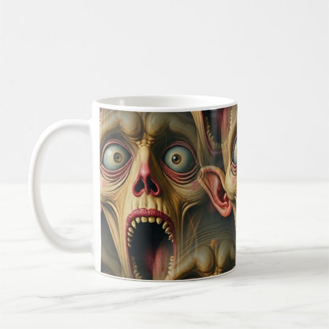 Multiple demons coffee mug (Left)