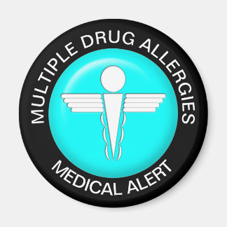 Multiple Drug Allergies Magnet