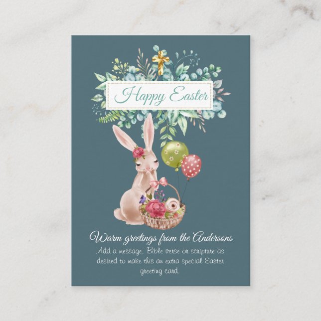 Multiple Easter Cards 100 x PHOTO LETTER BUDGET (Front)