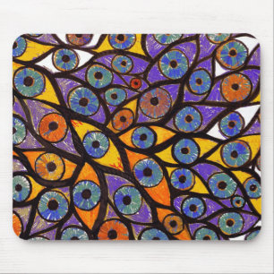 Multiple Eyes Mouse Mat