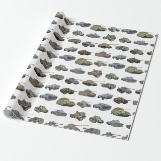 Multiple German WW2 Tanks Wrapping Paper