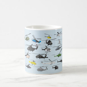 Multiple Helicopters Mug