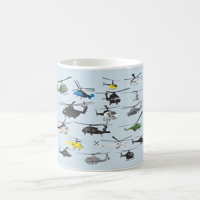 Multiple Helicopters Mug (Center)