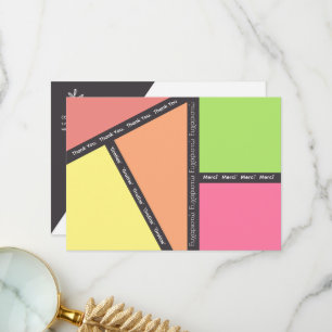 Multiple Language Thank You Card