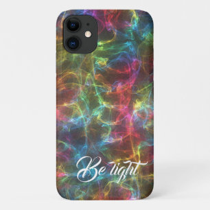 Multiple luminous rainbow smoke colours iPhone cas iPhone 11 Case