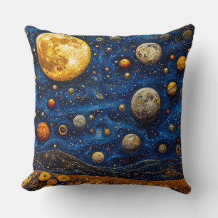 Multiple Moons Above a Martian-like Surface Cushion