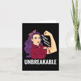 Multiple Myeloma Awareness Blood Cancer Warrior G Card