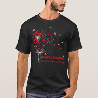 Multiple Myeloma Awareness Faith Hope Love Dandeli T-Shirt