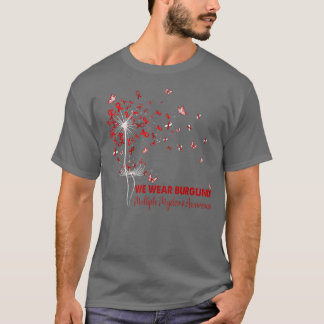 Multiple Myeloma Awareness Faith Hope Love Dandeli T-Shirt