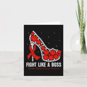 Multiple Myeloma Awareness Fight Blood Cancer Like Card