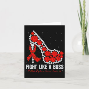 Multiple Myeloma Awareness Fight Blood Cancer Like Card