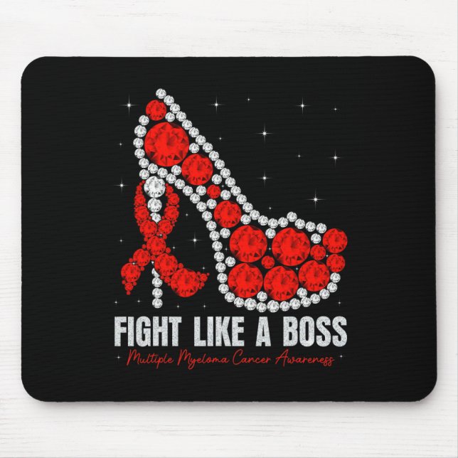 Multiple Myeloma Awareness Fight Blood Cancer Like Mouse Mat (Front)