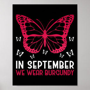 Multiple Myeloma Awareness In September We Wear Bu Poster