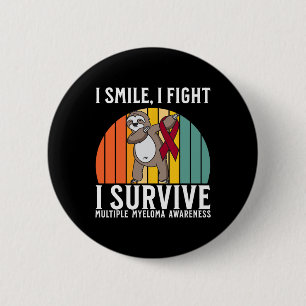 Multiple Myeloma Awareness Kids Blood Cancer Aware 6 Cm Round Badge