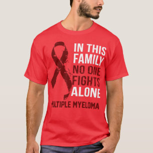 Multiple Myeloma Awareness No One Fights Alone Hop T-Shirt
