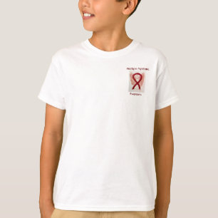 Multiple Myeloma Awareness Ribbon Angel Custom Tee