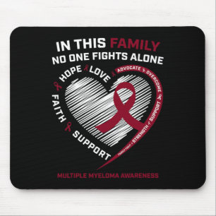 Multiple Myeloma Awareness Sister Dad Blood Cance Mouse Mat