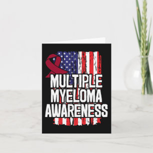 Multiple Myeloma Gift - Blood Cancer Awareness Card