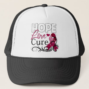 Multiple Myeloma Hope Love Cure Trucker Hat
