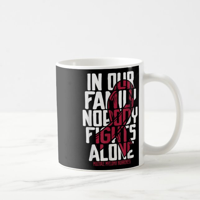 Multiple Myeloma Support Family Multiple Myeloma A Coffee Mug (Right)